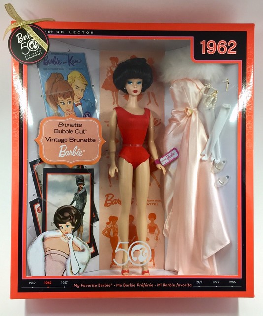 barbie bubble cut 1962