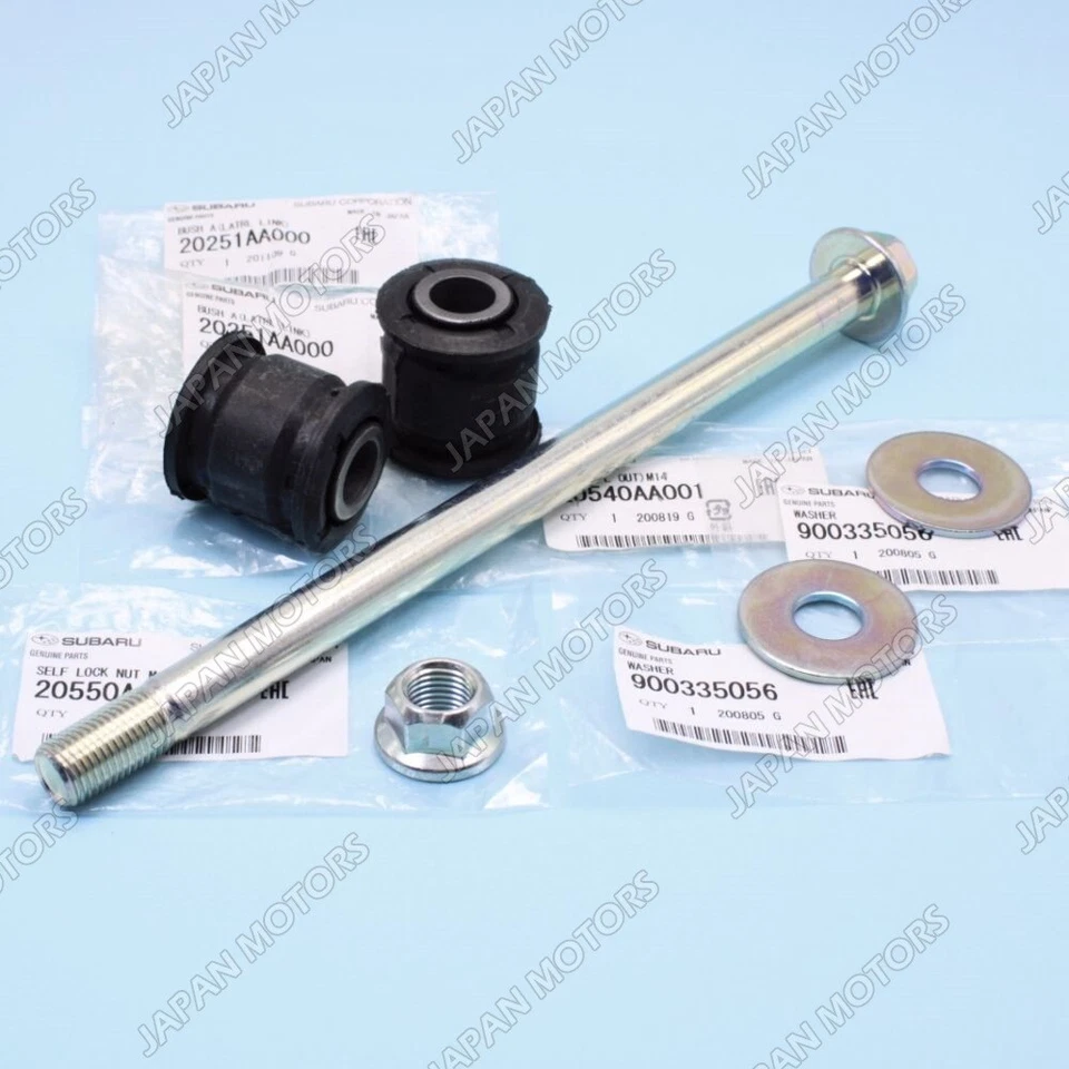 KIT DE PERNO Y BUJE DE ENLACE LATERAL SUBARU IMPREZA WRX LEGACY FORESTER OUTBACK 90-08 Foto 2 de 4