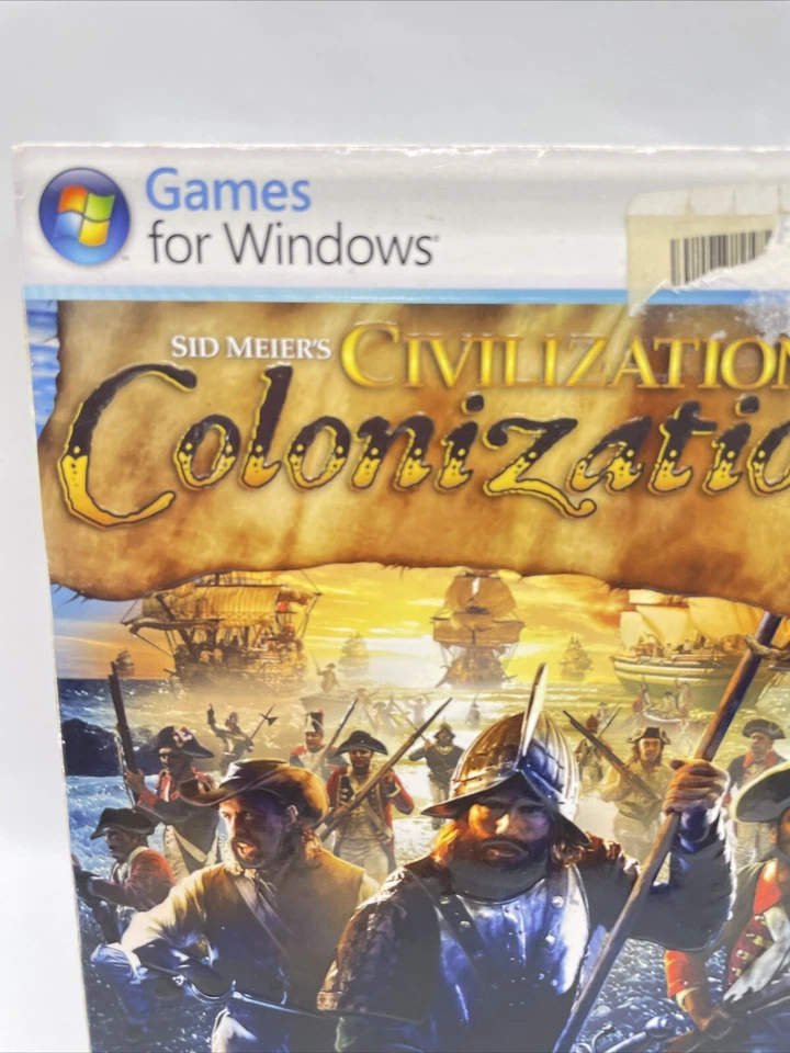 SID MEIER'S - CIVILATION IV COLONIZATION (PC, 2008) - WINDOWS VISSTA - NOS - NEW - Image 2 of 4