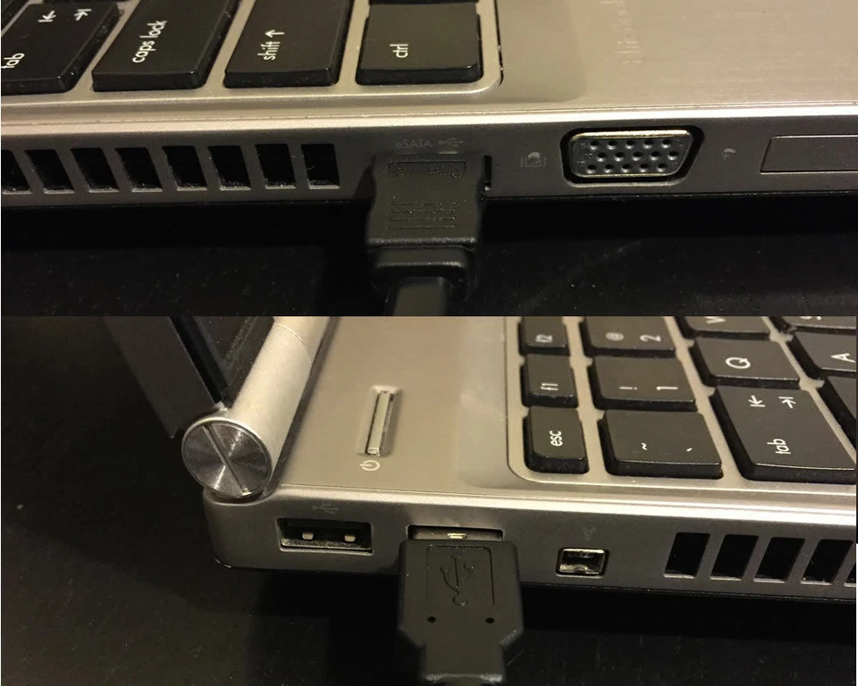 SATA 22-Pin to eSATA Data and USB Powered Converter Adapter for 2.5" HDD/SSD - Image 4 of 4