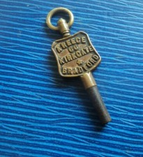 Advertising Pocket Watch Key - A. Reece , Kirkgate , Bradford Yorkshire - no. 7