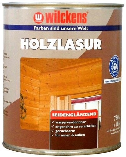 Holzlasur Holzschutz für außen Gartenmöbel Lasur GRAU Wohnraumlasur