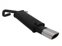Novus Sportauspuff Gruppen 75X135Mm Oval VW Polo V+Facelift 9N/3 1,2/1,4/TDI
