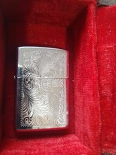 ACCENDINO ZIPPO ORIGINALE VENEZIANO CROMO MADE IN USA (scatola generica)