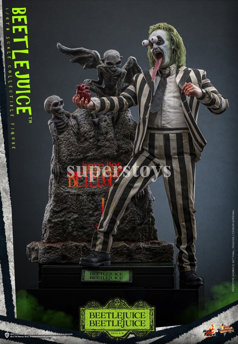 Hot Toys MMS767 1/6 Beetlejuice 2 Michael Keaton Collectible