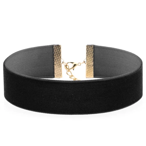 2Pcs Wide Soft Velvet Gothic Choker Collar Necklace Party Nightclub Punk Jewelry - Picture 11 of 40