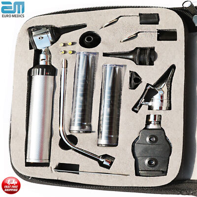 Welch Allyn Prestige Ophthalmoscope And Otoscope Diagnostic Set With Throat Illuminator