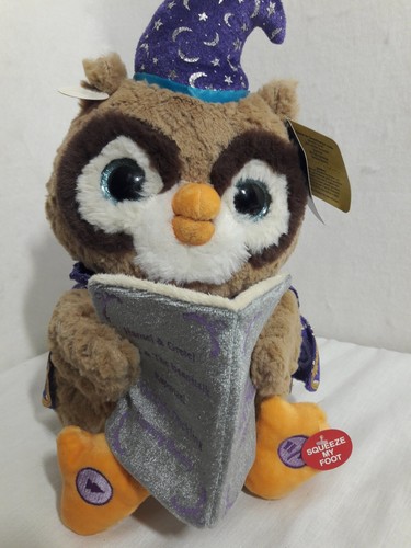 Animatronic âOctavius The Storytelling Owlâ Talking Stuffed Wizard Toy 831133009529 | eBay