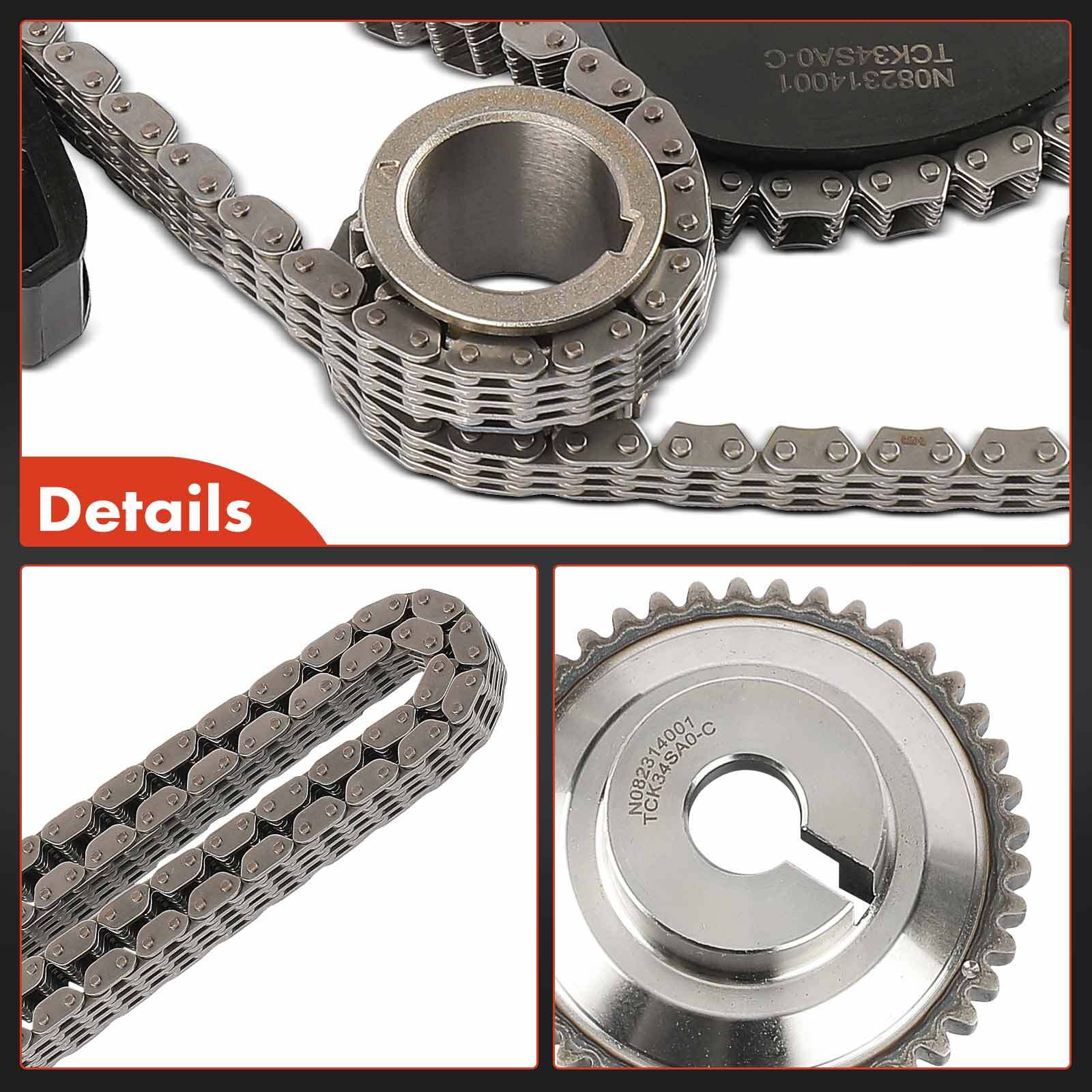 New 9pcs Engine Timing Chain Kit for Nissan Versa 20102011 L4 1.6L 15041ED000 eBay