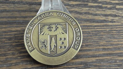 USAF Ramstein Air Base Germany Chiefs Group CMSgt Challenge Coin #10X