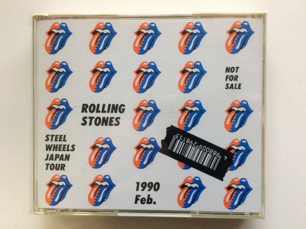 THE ROLLING STONES STEEL WHEELS JAPAN TOUR 2CD CBS SONY Rare THE ROLLING STONES STEEL WHEELS JAPAN TOUR 2CD CBS SONY Rare