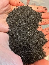 Aquarium Sand Substrate Black Color Medium Grit 10LBS
