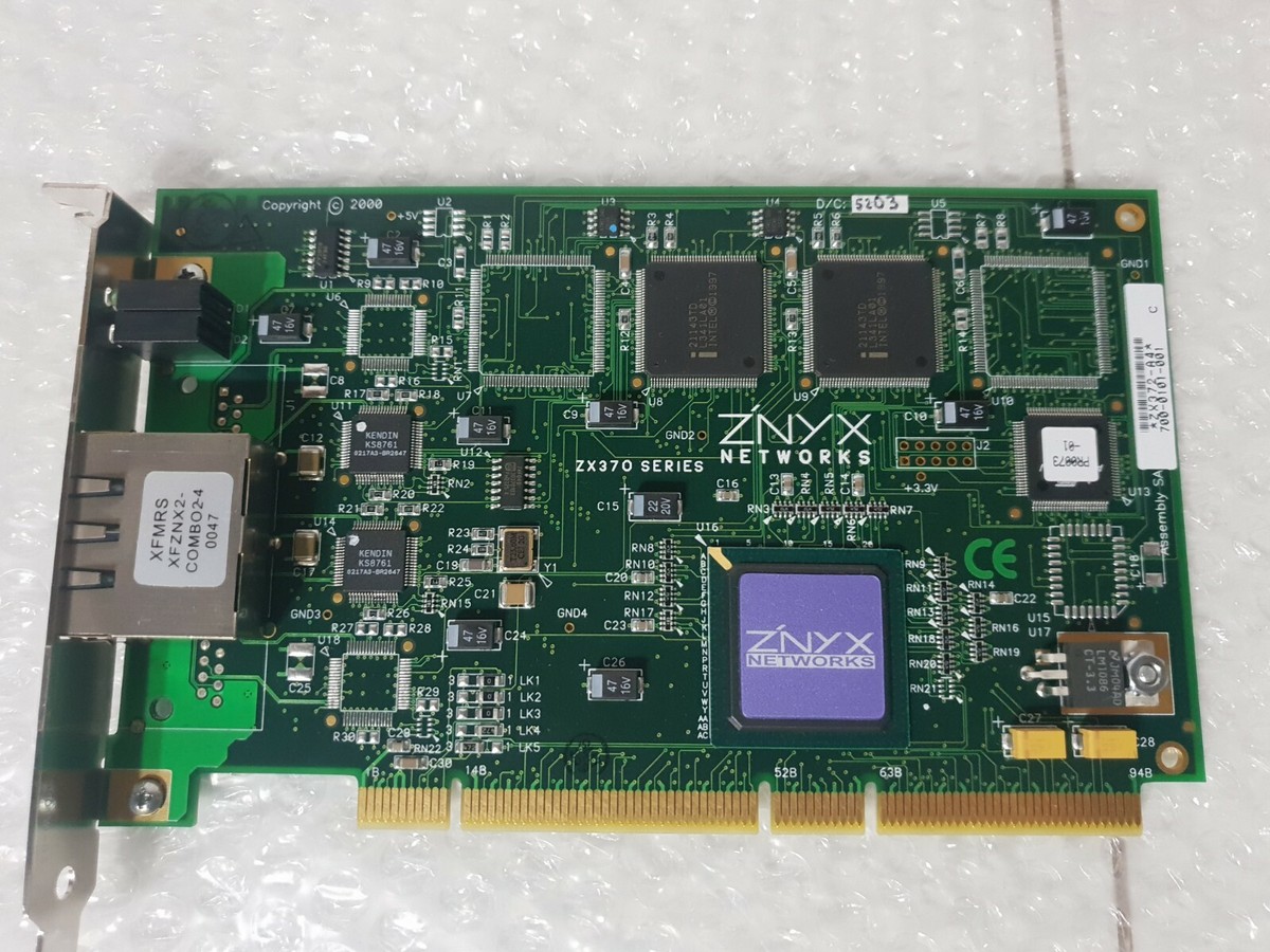 Znyx-Networks ZX370 SER 2-Port PCI Ethernet Adapter 700-0101-001