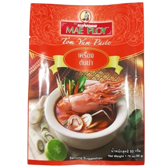 Mae Ploy Red Curry Paste Sauce 50g