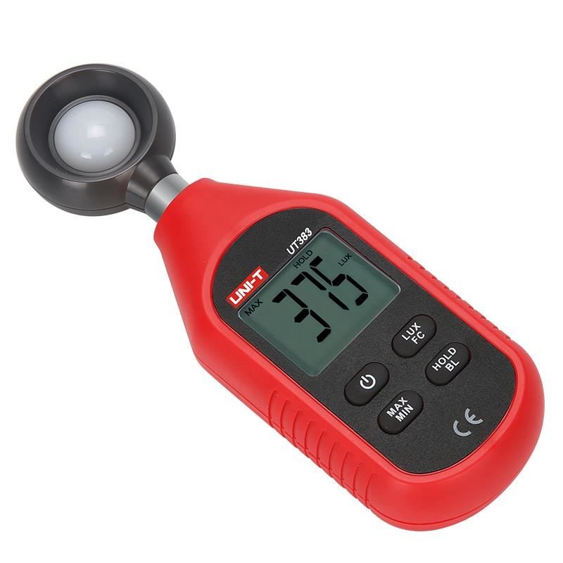Luxmètre UT383 contre la fatigue visuelle pour ajuster l'éclairage intérieur