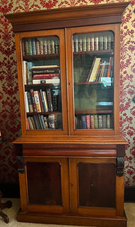 Victorian mahogany bookcase