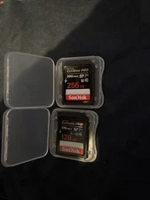 SanDisk Extreme PRO 128 256GB SDXC  Memory Card Read Description