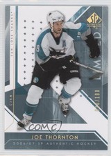 2006-07 SP Authentic Limited 30/100 Joe Thornton #16 HOF 4f1