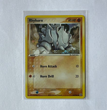 Pokemon Company Rhyhorn 62/106 EX Emerald Reverse Holo Common Eng 2005 NM on eBay
