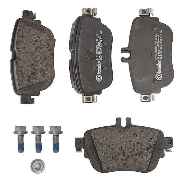 P 50 136 Disc Brake Brake Pad Set Rear Fits Mercedes CLS E-Class Coupe By Brembo