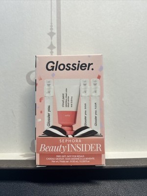 Glossier Sephora Beauty Insider Set Cloud Paint Puff Blush & You Fragrance 4pc
