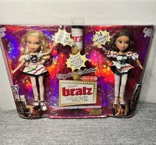MGA 2007 Bratz The Movie Signature Collection Talent Show Cloe & Yasmin Doll NIB