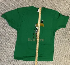 Guinness Beer Green Gilroy Toucans Slainte T Shirt SizeL St Patrick's Day! COOL