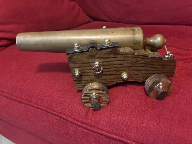 Antique Bronze Yacht Signal  Cannon By R H Brown  10GA,Prior to Winchester