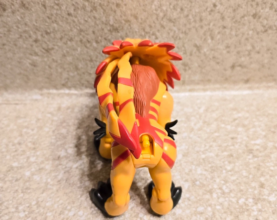 Figura de acción rara Bandai Digimon Digi-Warriors 2001 suelta Saberleomon Foto 3 de 4