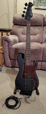 Harley Benton bass guitar standard edition with amp ,stand, gig bag, picks