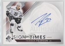 2017-18 SP Authentic Sign of the Times Auto Tanner Pearson #SOTT-TP Auto 1e15