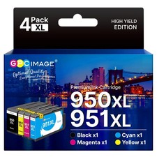 4 Ink Cartridge For HP Officejet Pro 276dw 8600 8610 8615 8630 8660 950XL/951XL