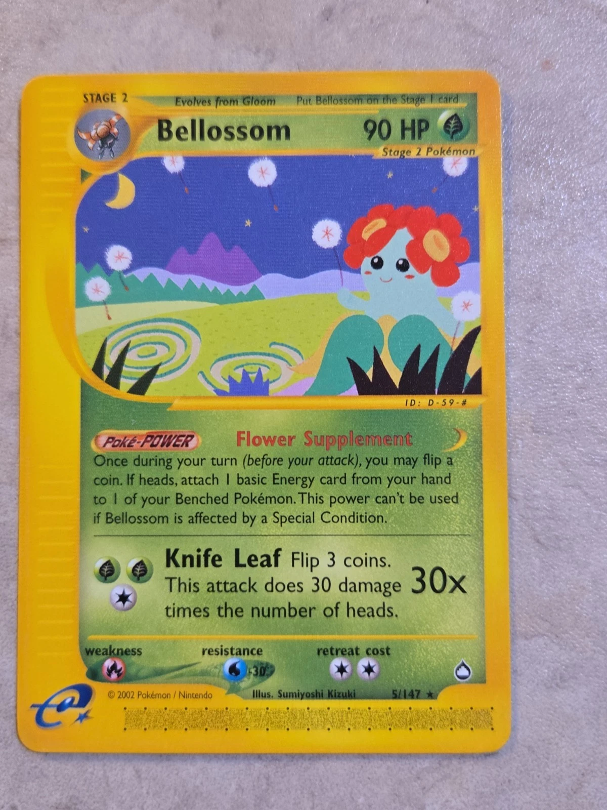 Bellossom 005/147 Aquapolis Regular