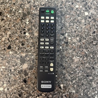 Sony RM-U306 AV System-2 Remote Control HT1700D STRK740 STRDE595 Oem Genuine 