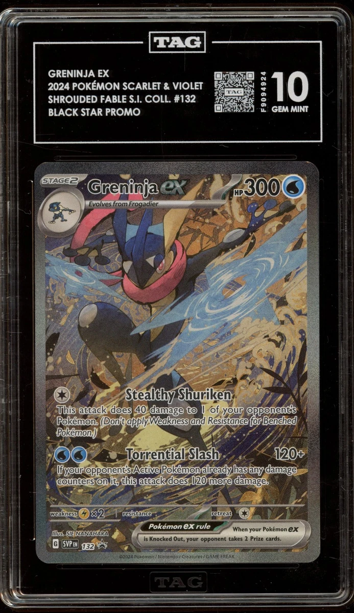 Preços baixos em Cartões TCG Greninja Ex Pokémon | eBay