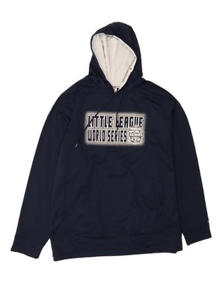 RUSSELL ATHLETIC Herren Little League 2017 Hoodie Pullover 2XL Navy Blau AV09