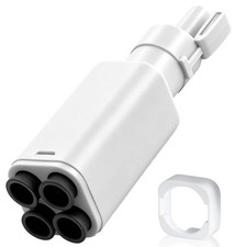 PTFE Adapter 4-in-1 ABS Replacement AMS Tubing Connectors for Bambu Lab