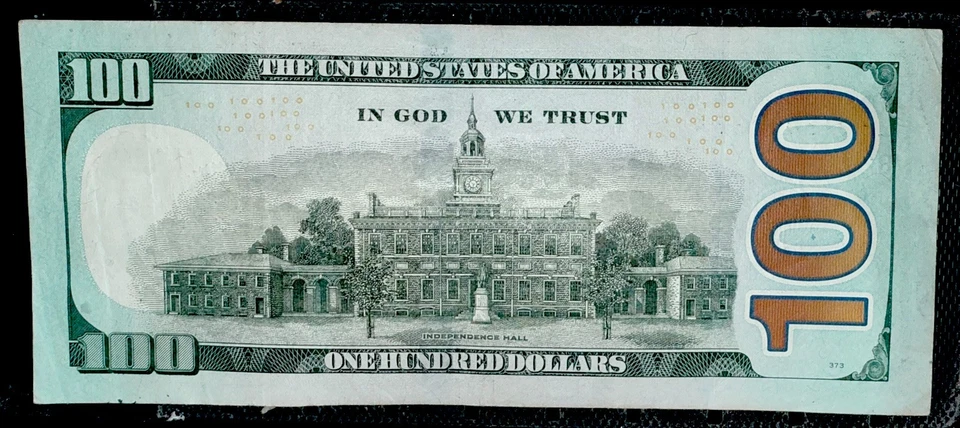2009 A US $100 One Hundred Dollar Bill Star Note ✯ (NYC Federal Reserve) - Image 2 of 2