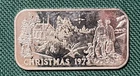 20 Gram Fine Silver Bar 999 Bullion Merry Christmas 1973  Little Country Church