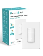 Kasa KS200M Smart WiFi Motion Sensor Switch Alexa Google Home UL White (3-4)