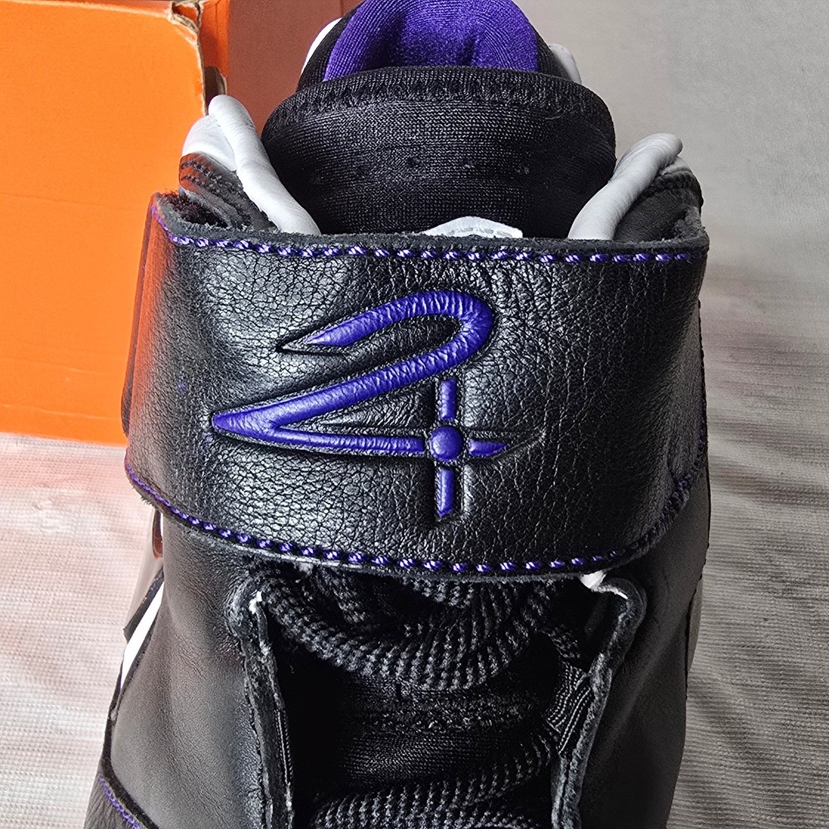 Nike Zoom Kobe 2 Orca Mens Shoes Black Purple Size 14 316835001