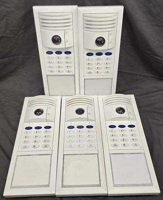 *LOT OF 5* Mobotix T25 IP Video Door Station 3 Bank +Keypad & Light(NO PASSWORD)