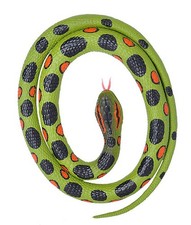 Rubber Snake Anaconda 46"