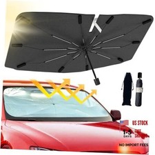 2026 Windshield Sun Shade Umbrella, Foldable Car Umbrella Sunshade with Large