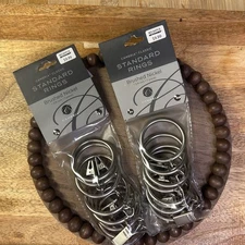 NEW Cambria Classic Curtain Clip rings 1 3/8 inch 14 pieces bronze Lot Of 2