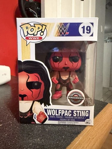 Funko Pop! WWE Wolfpac Sting 19 GameStop Exclusive