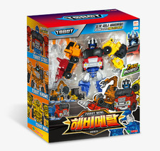 Tobot V Mini HEAVYMETAL 3-Car Combine Transformer Robot /Korea toy