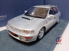 1/18 Engup Subaru Impreza Crock Wagon Model Subaru WRX GF8 1994 Silver