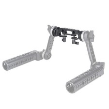 1 PCS Rosette Mount Extension Arm Connector 15mm Dual Rod Clamp M6 31.8mm