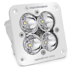 Baja Designs Squadron Pro Flush Mount White Clear 4,600 Lm LED Spot Light Pod